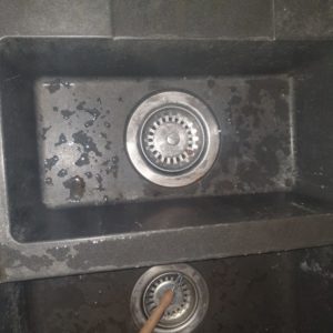 Plumber Bristol fixed drain and plug in kitchen sink in Easton