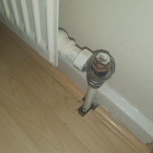 Plumber Easton installed radiator dial